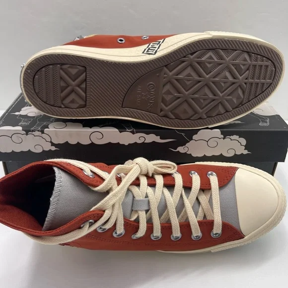 Converse Men’s A14838C NARUTO SHIPPUDEN 
CTAS HI
RITUAL RED/NATURAL IVORY Sneakr - Picture 5 of 16